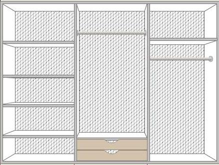 Купить Шкаф Рома 6-дверный в интернет-магазине мебели ТК Аватара - фото