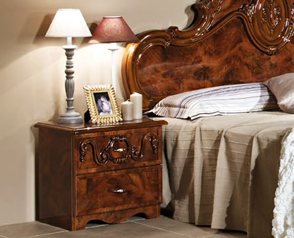Купить Спальня Тициана с 3-дверным шкафом в интернет-магазине мебели ТК Аватара - фото