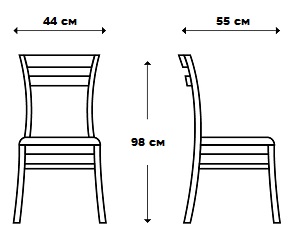 Купить Стул  Капри-18 в интернет-магазине мебели ТК Аватара - фото
